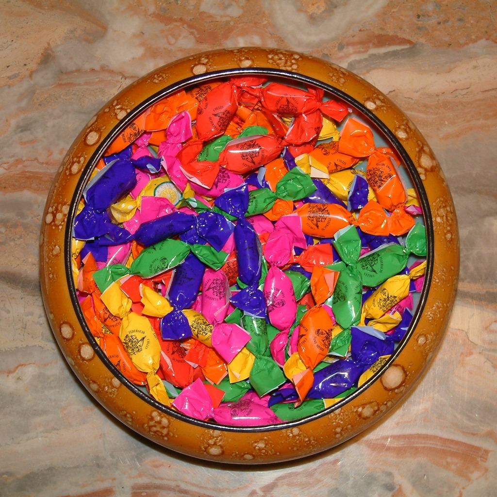 Colored Candy jigsaw puzzle in Food & Bakery puzzles on TheJigsawPuzzles.com