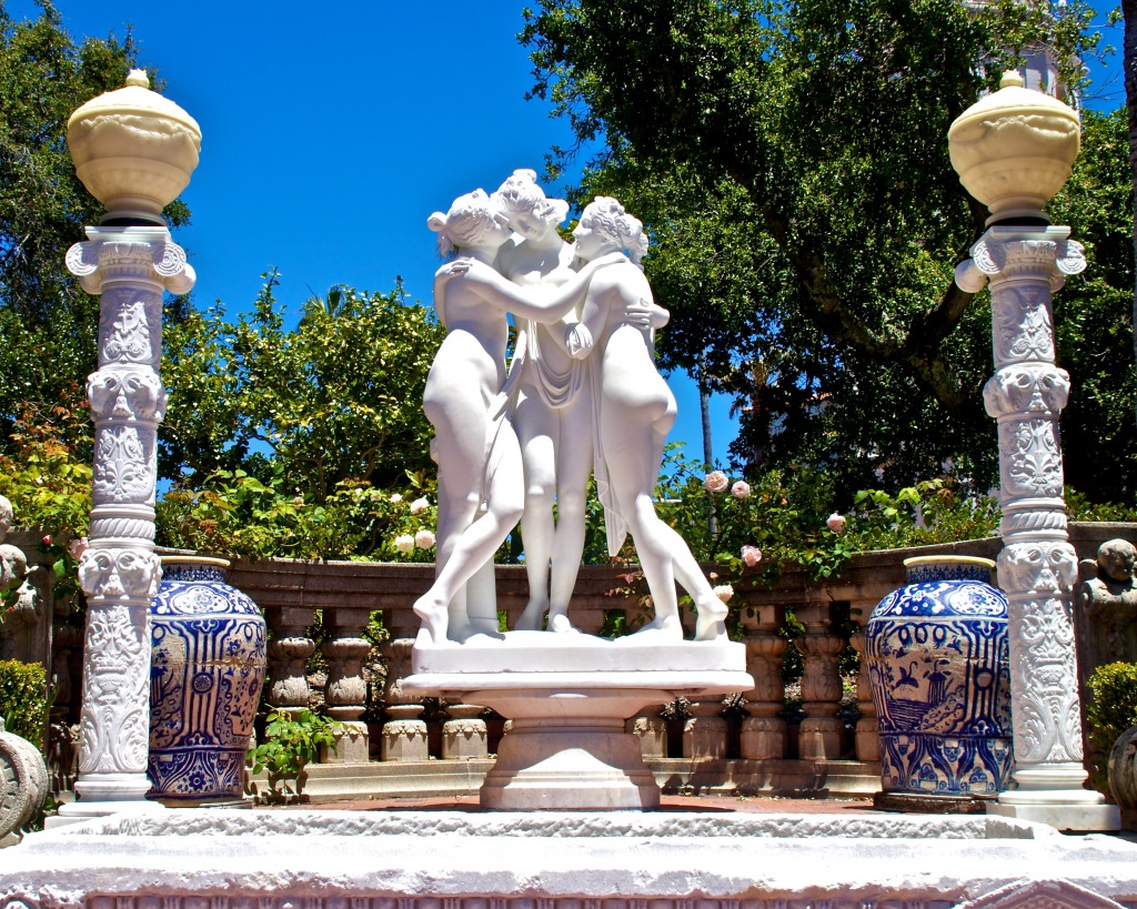 The Three Graces jigsaw puzzle in Puzzle of the Day puzzles on TheJigsawPuzzles.com