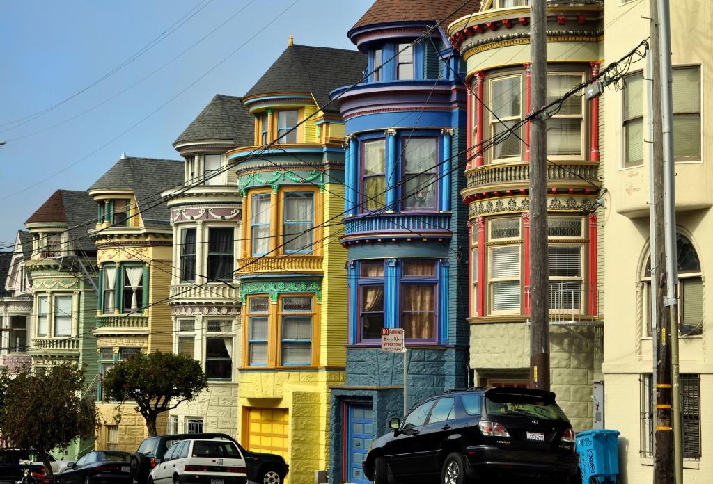 Colors of San Francisco jigsaw puzzle in Puzzle of the Day puzzles on TheJigsawPuzzles.com
