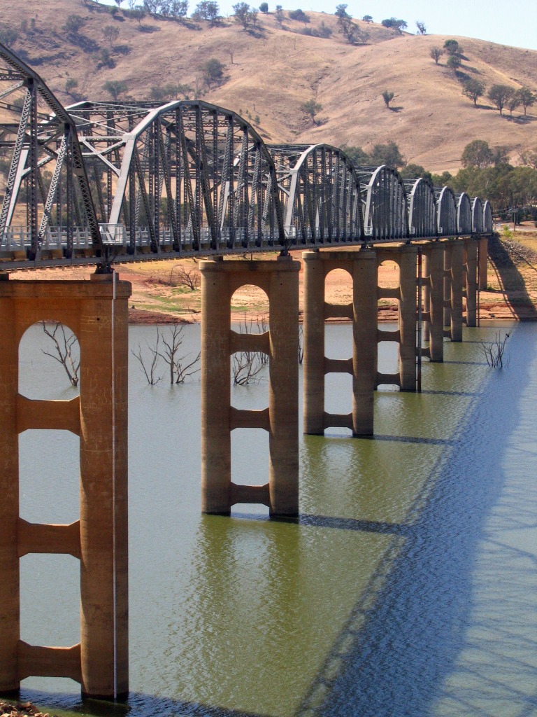 Bethanga Bridge jigsaw puzzle in Bridges puzzles on TheJigsawPuzzles.com