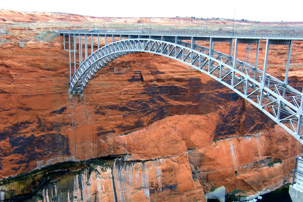 Colorado Bridge, Page, Arizona jigsaw puzzle in Bridges puzzles on TheJigsawPuzzles.com