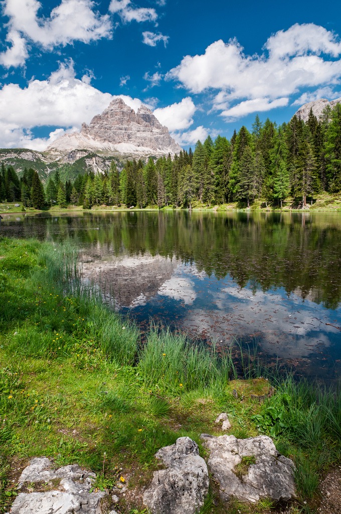 Antorno Lake, Italy jigsaw puzzle in Great Sightings puzzles on TheJigsawPuzzles.com