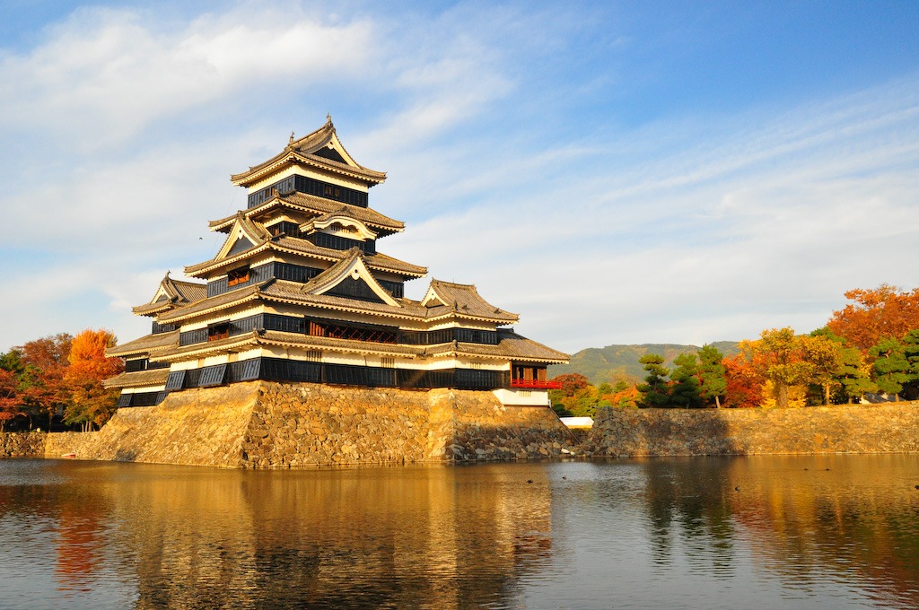 Matsumoto Castle jigsaw puzzle in Castles puzzles on TheJigsawPuzzles.com