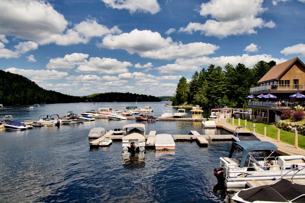 Lake North of Montreal, Canada jigsaw puzzle in Great Sightings puzzles on TheJigsawPuzzles.com