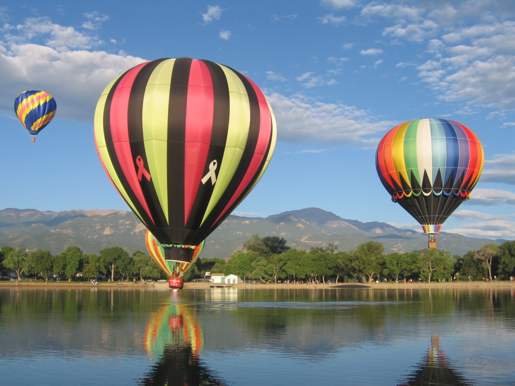 Colorado Springs Balloon Classic jigsaw puzzle in Aviation puzzles on TheJigsawPuzzles.com