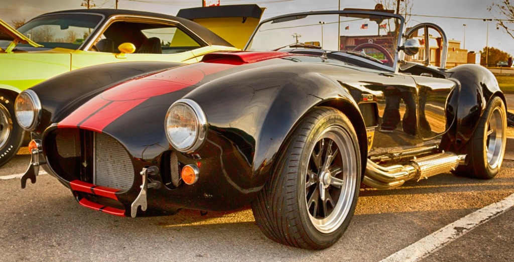 Shelby Cobra in Oklahoma City jigsaw puzzle in Cars & Bikes puzzles on TheJigsawPuzzles.com