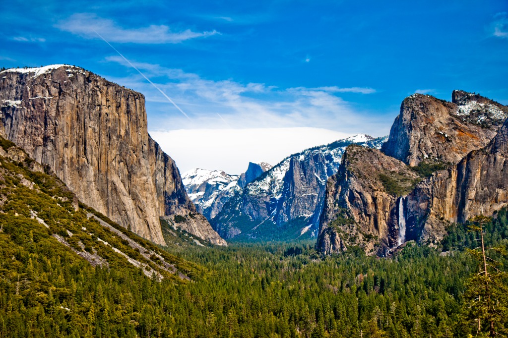 Yosemite Valley jigsaw puzzle in Great Sightings puzzles on TheJigsawPuzzles.com