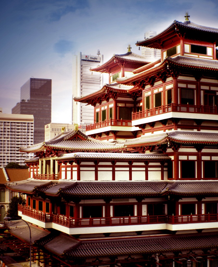 Buddha Tooth Relic Temple jigsaw puzzle in Street View puzzles on TheJigsawPuzzles.com