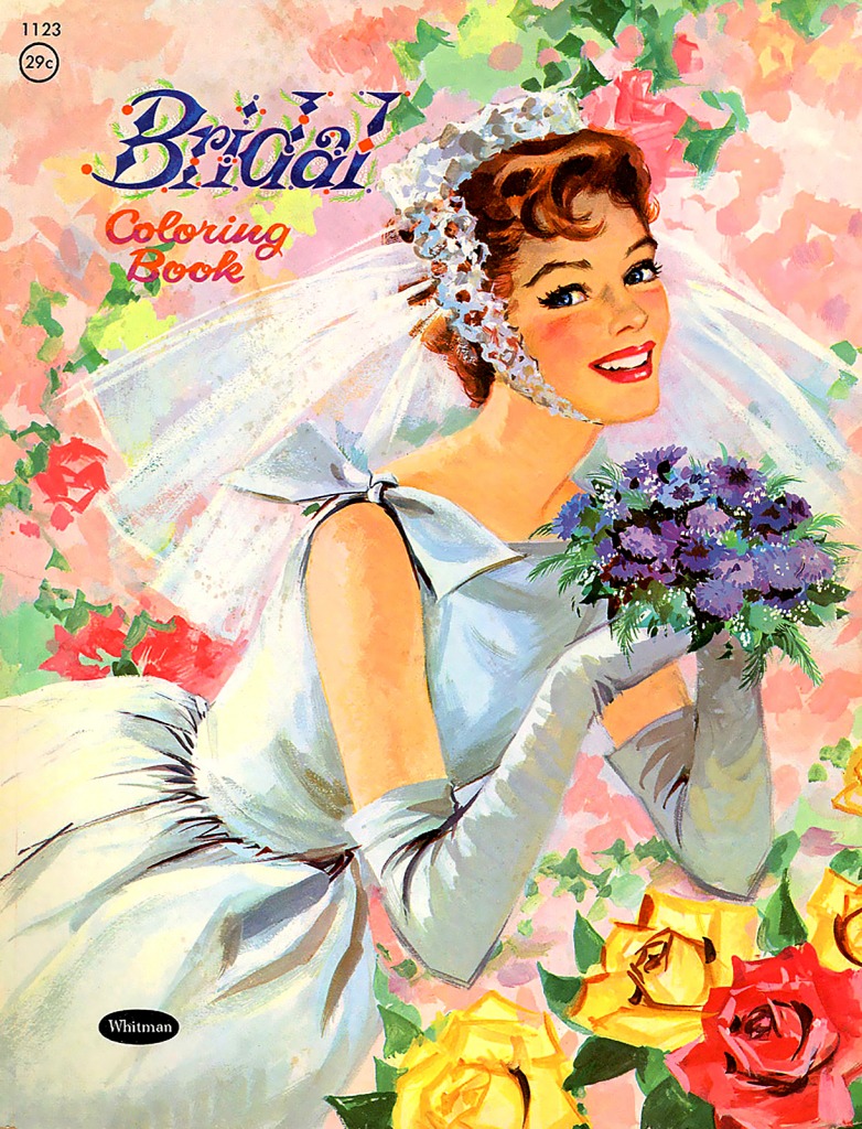 Color the Bride jigsaw puzzle in Puzzle of the Day puzzles on TheJigsawPuzzles.com