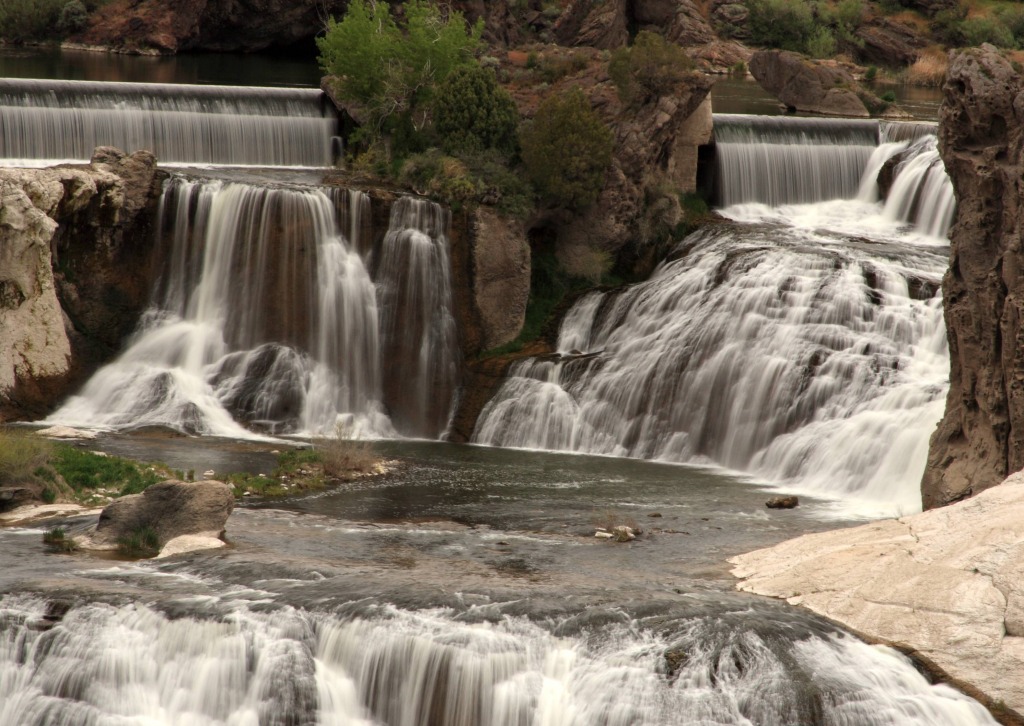 Shoshone Falls in Twin Falls, Idaho jigsaw puzzle in Waterfalls puzzles on TheJigsawPuzzles.com