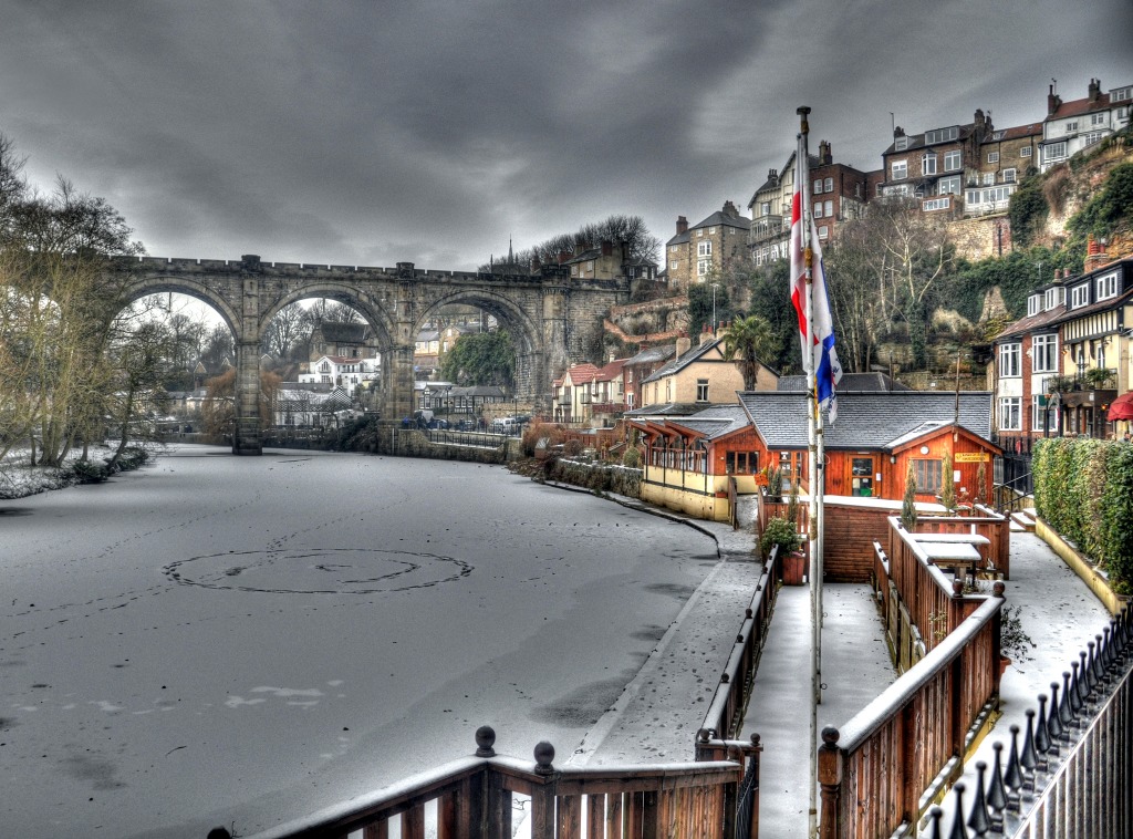Knaresborough, North Yorkshire, England jigsaw puzzle in Bridges puzzles on TheJigsawPuzzles.com