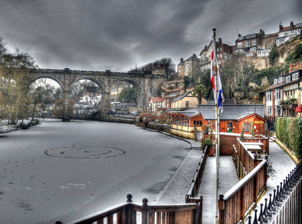 Knaresborough, North Yorkshire, England jigsaw puzzle in Bridges puzzles on TheJigsawPuzzles.com