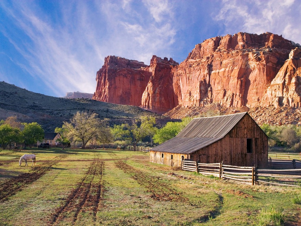 Ranch, Capitol Reef National Park jigsaw puzzle in Great Sightings puzzles on TheJigsawPuzzles.com
