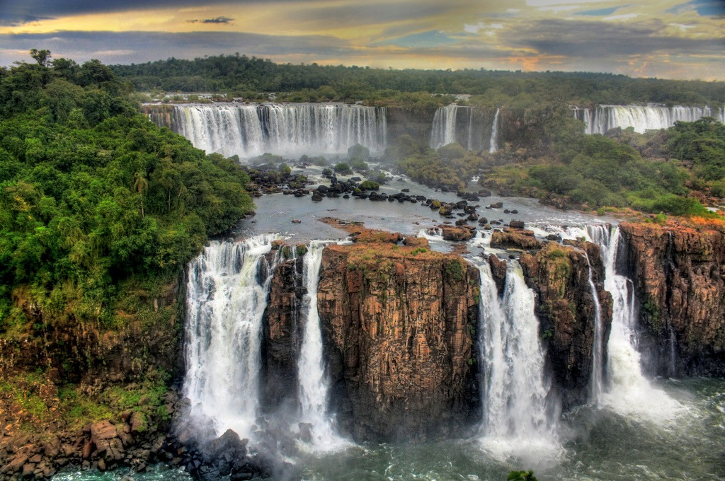 Iguazu Falls, Brazil jigsaw puzzle in Waterfalls puzzles on TheJigsawPuzzles.com