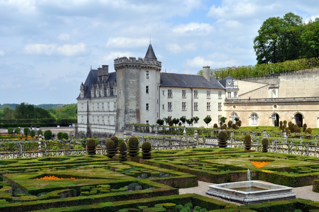 Chateau de Villandry Gardens jigsaw puzzle in Castles puzzles on TheJigsawPuzzles.com