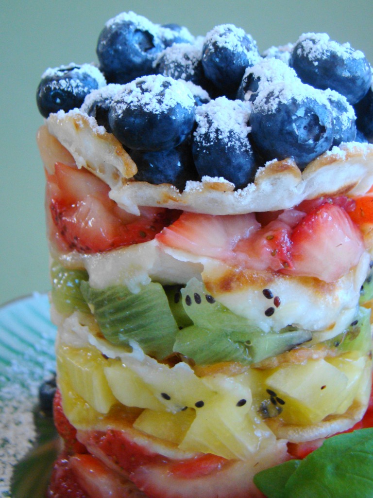 Fruit with Swedish Pancake jigsaw puzzle in Food & Bakery puzzles on TheJigsawPuzzles.com