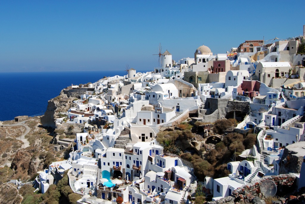 Santorini, Greece jigsaw puzzle in Great Sightings puzzles on TheJigsawPuzzles.com