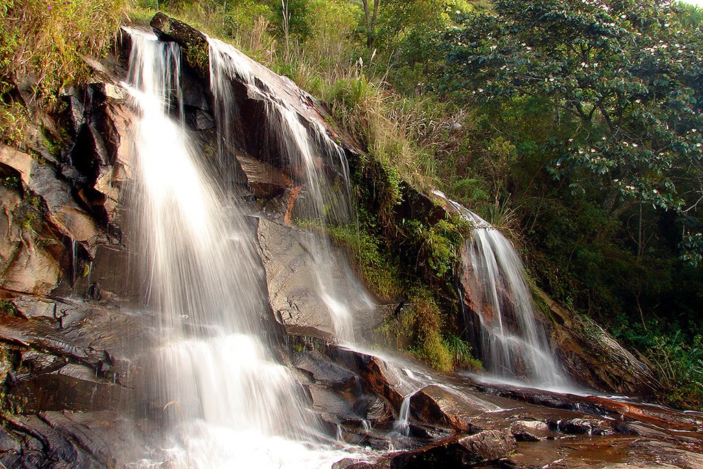 São Paulo State, Brazil jigsaw puzzle in Waterfalls puzzles on TheJigsawPuzzles.com