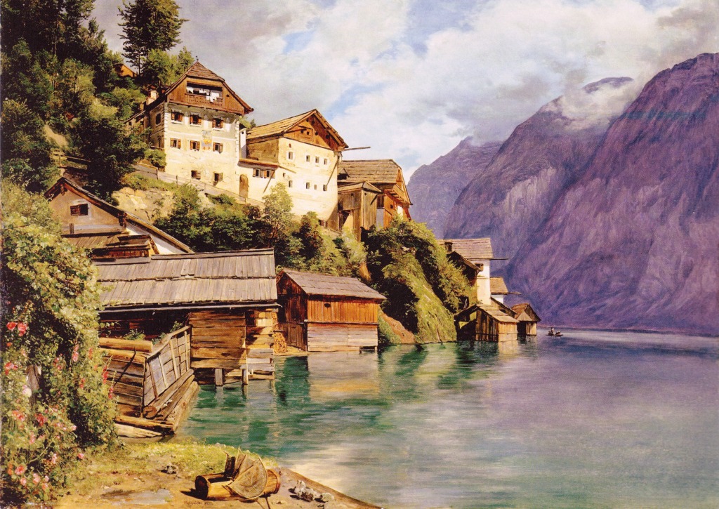 Hallstatt jigsaw puzzle in Piece of Art puzzles on TheJigsawPuzzles.com