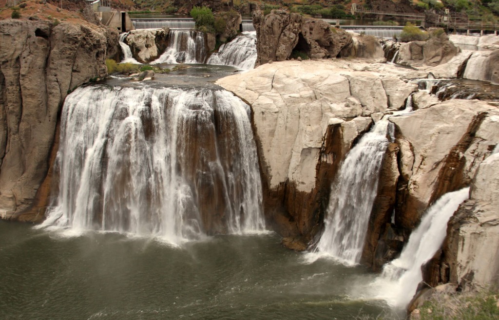 Shoshone Falls, Idaho jigsaw puzzle in Great Sightings puzzles on TheJigsawPuzzles.com