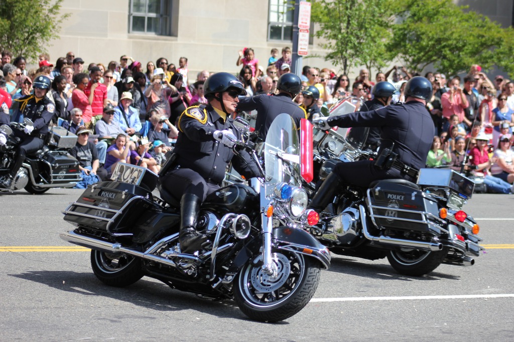 Cherry Blossom Festival Parade, Washington DC jigsaw puzzle in Cars & Bikes puzzles on TheJigsawPuzzles.com