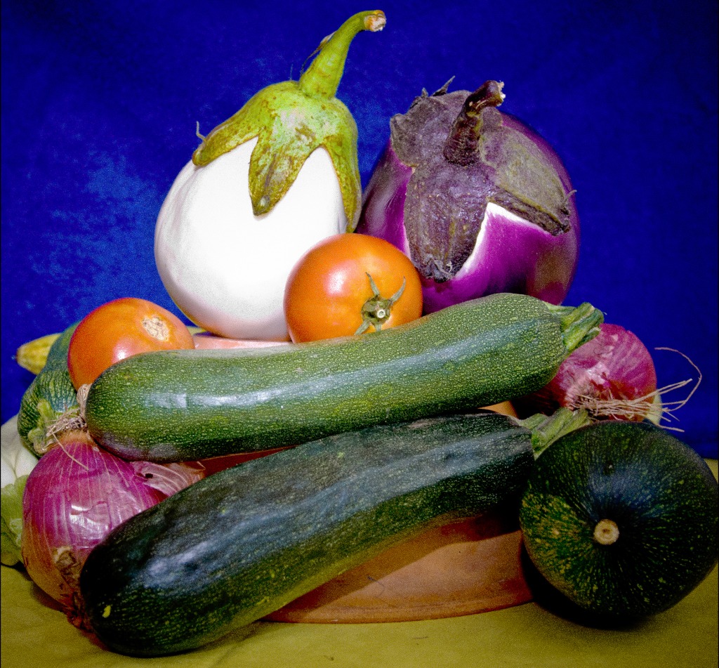 Still Life with Veggies jigsaw puzzle in Fruits & Veggies puzzles on TheJigsawPuzzles.com