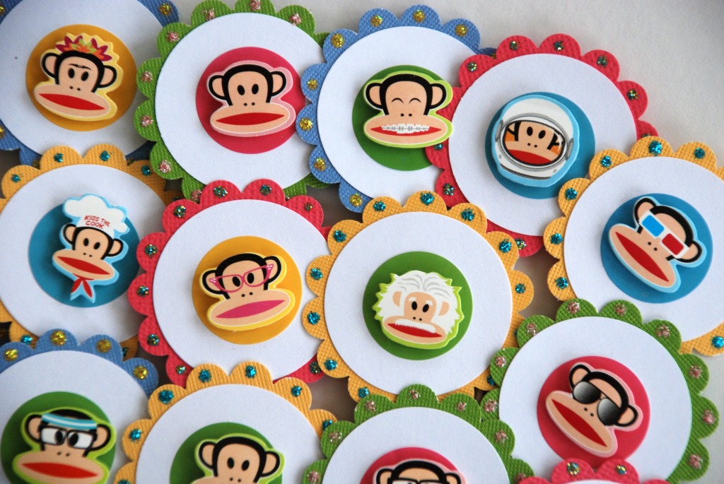 Paul Frank Monkeys jigsaw puzzle in Handmade puzzles on TheJigsawPuzzles.com