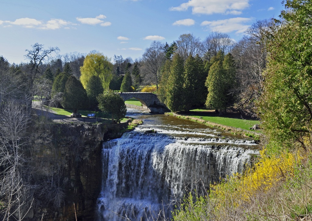 Websters Falls, Hamilton Ontario jigsaw puzzle in Waterfalls puzzles on TheJigsawPuzzles.com