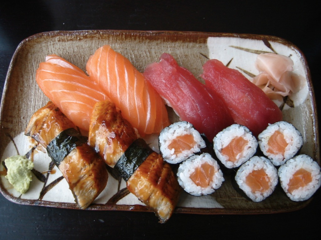 Sushi, E-Kagen, North Laine, Brighton jigsaw puzzle in Food & Bakery puzzles on TheJigsawPuzzles.com