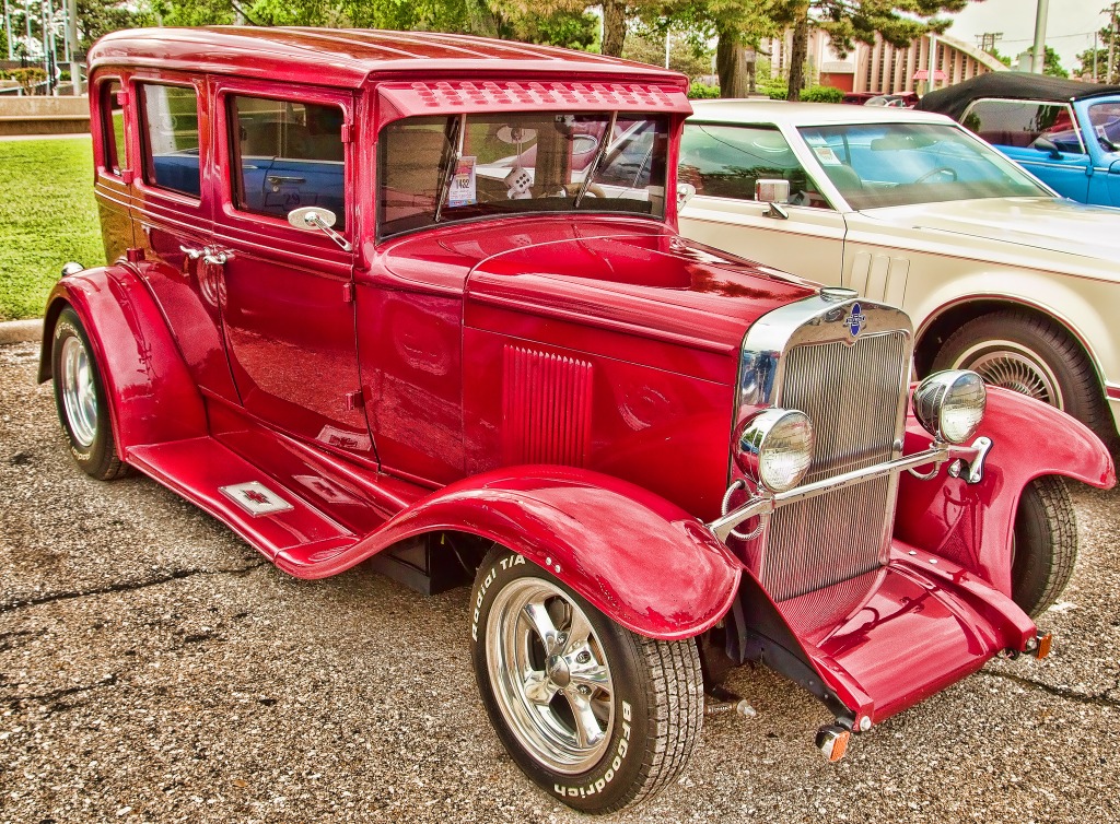 Hot Rod, Oklahoma City Car Show jigsaw puzzle in Cars & Bikes puzzles on TheJigsawPuzzles.com