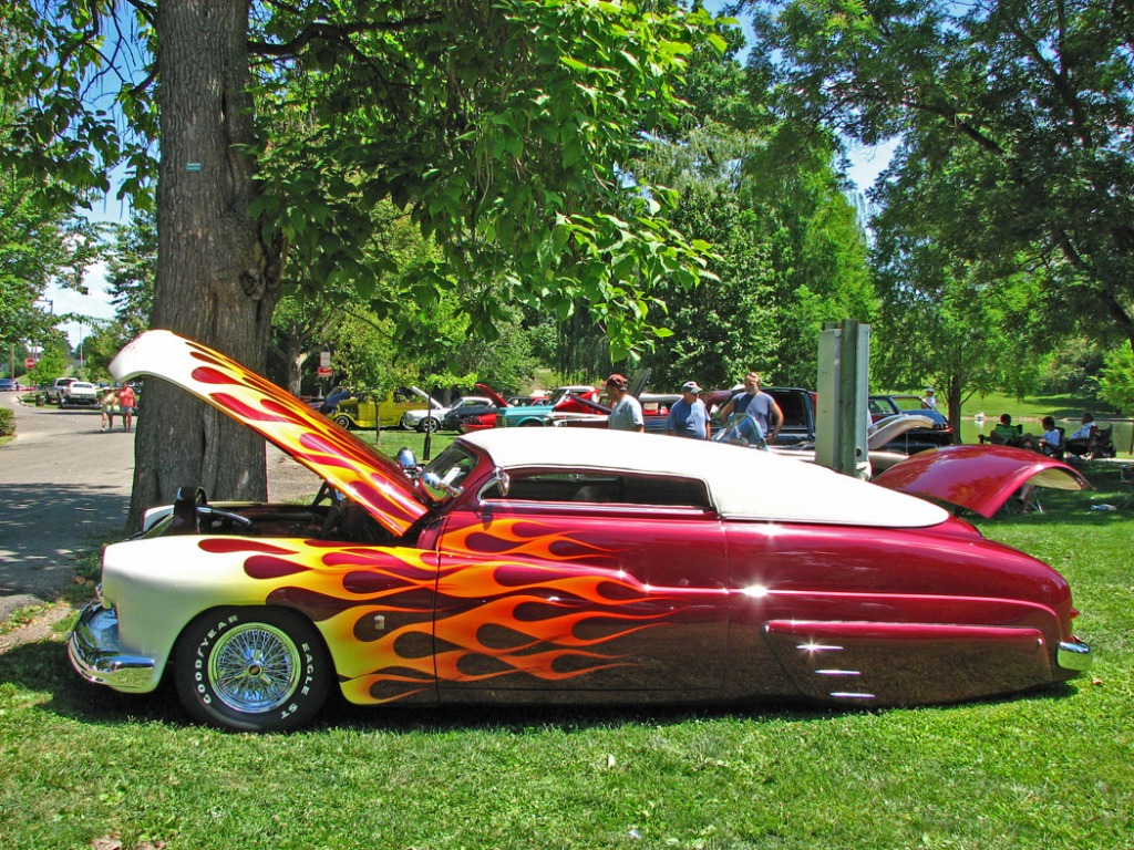 1950 Mercury jigsaw puzzle in Cars & Bikes puzzles on TheJigsawPuzzles.com