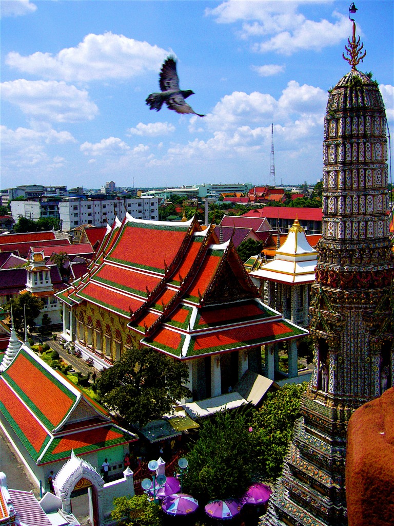 Wat Arun Temple, Bangkok jigsaw puzzle in Street View puzzles on TheJigsawPuzzles.com