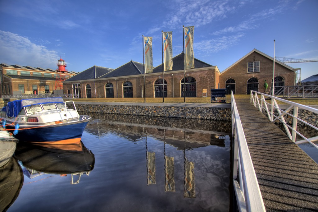 Willemsoord Maritime Museum, The Netherlands jigsaw puzzle in Bridges puzzles on TheJigsawPuzzles.com