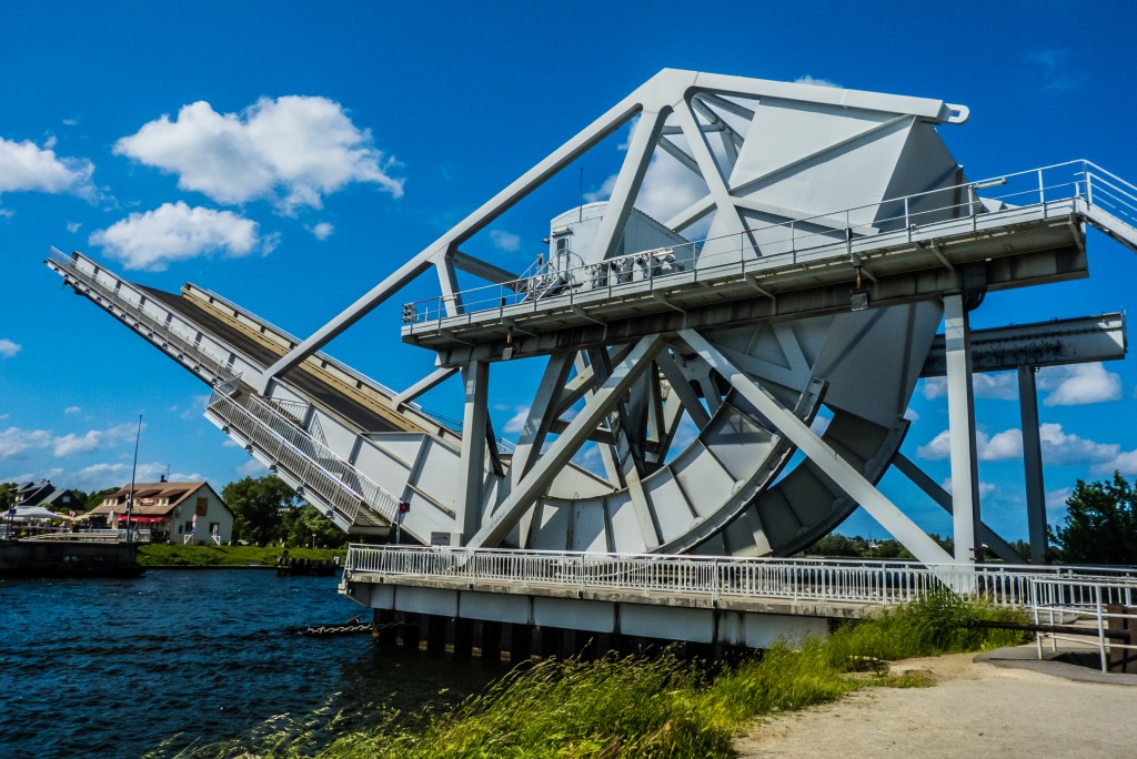 Pegasus Bridge, Normandy jigsaw puzzle in Bridges puzzles on TheJigsawPuzzles.com