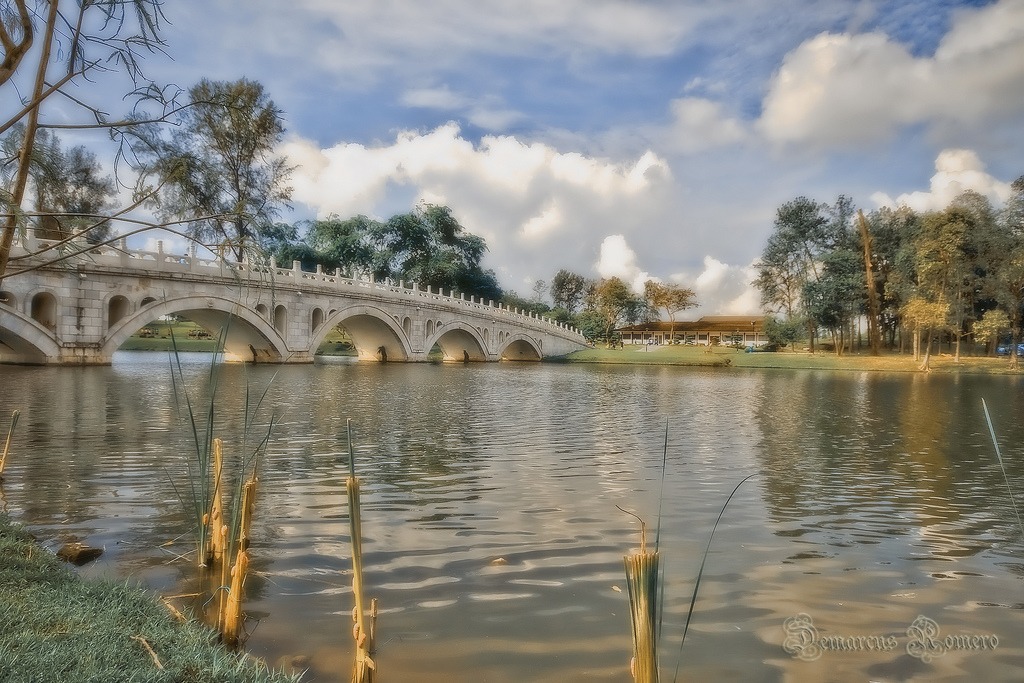 Chinese Garden Bridge jigsaw puzzle in Bridges puzzles on TheJigsawPuzzles.com