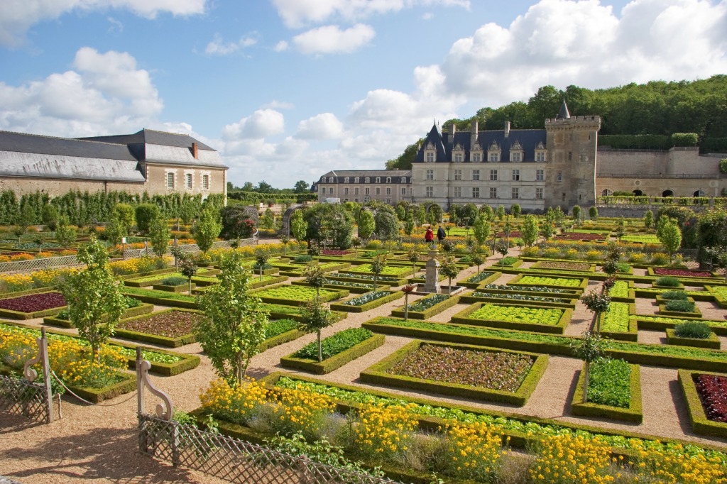 Chateau de Villandry, France jigsaw puzzle in Castles puzzles on TheJigsawPuzzles.com