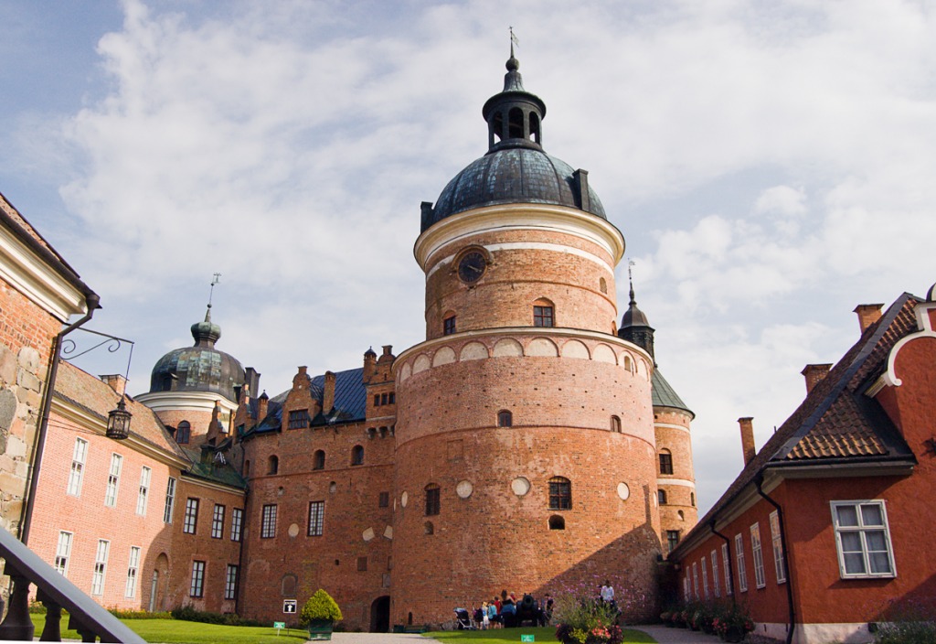 Gripsholm Castle, Sweden jigsaw puzzle in Castles puzzles on TheJigsawPuzzles.com