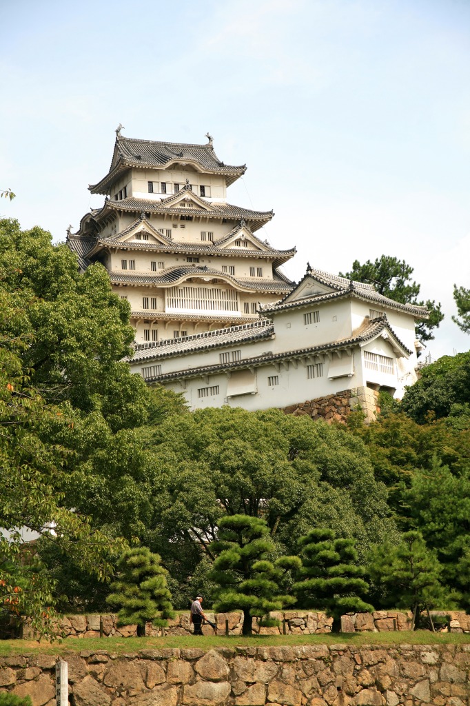 Himeji Castle, Hyogo, Japan jigsaw puzzle in Castles puzzles on TheJigsawPuzzles.com