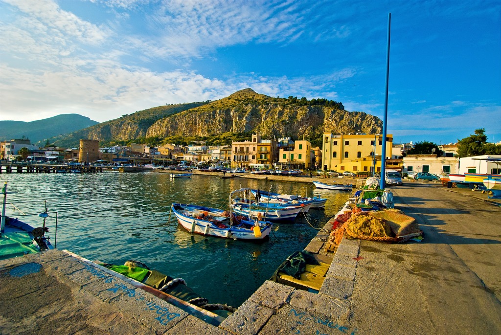 Mondello, Palermo, Italy jigsaw puzzle in Puzzle of the Day puzzles on TheJigsawPuzzles.com