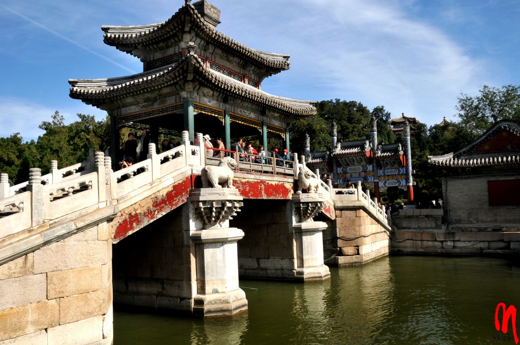 Beijing Summer Palace Bridge jigsaw puzzle in Bridges puzzles on TheJigsawPuzzles.com