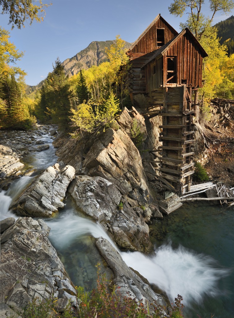 The Crystal Mill jigsaw puzzle in Waterfalls puzzles on TheJigsawPuzzles.com