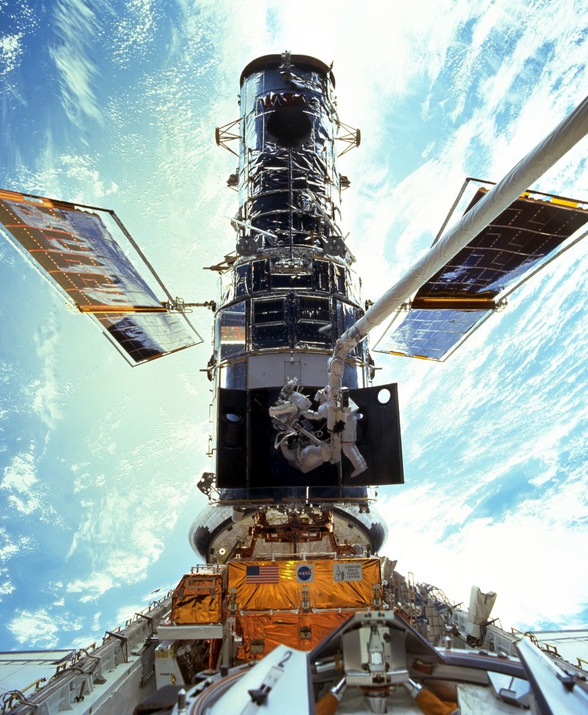 Hubble Space Telescope jigsaw puzzle in Puzzle of the Day puzzles on TheJigsawPuzzles.com