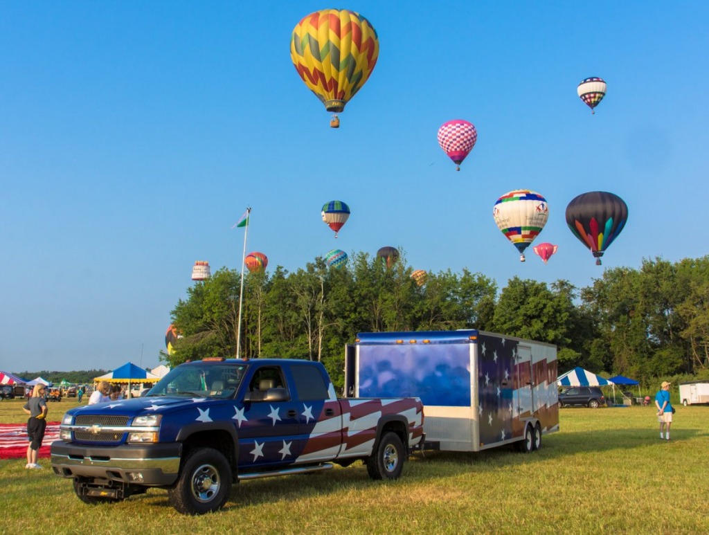 NJ Hot Air Balloon Festival jigsaw puzzle in Cars & Bikes puzzles on TheJigsawPuzzles.com