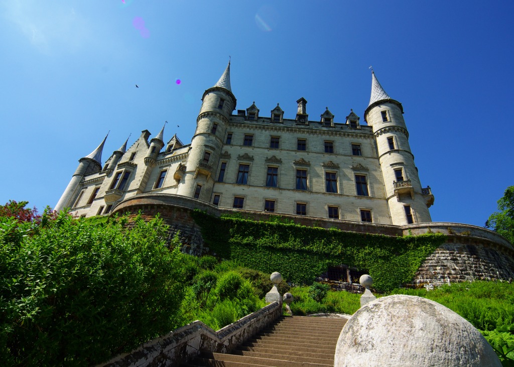 Dunrobin Castle, Scotland jigsaw puzzle in Castles puzzles on TheJigsawPuzzles.com