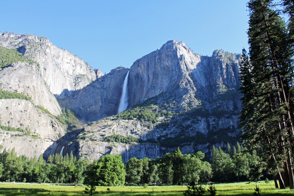 Yosemite Falls jigsaw puzzle in Waterfalls puzzles on TheJigsawPuzzles.com