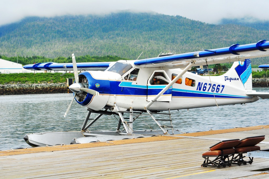 Taquan Air Float Planes, Alaska jigsaw puzzle in Aviation puzzles on TheJigsawPuzzles.com