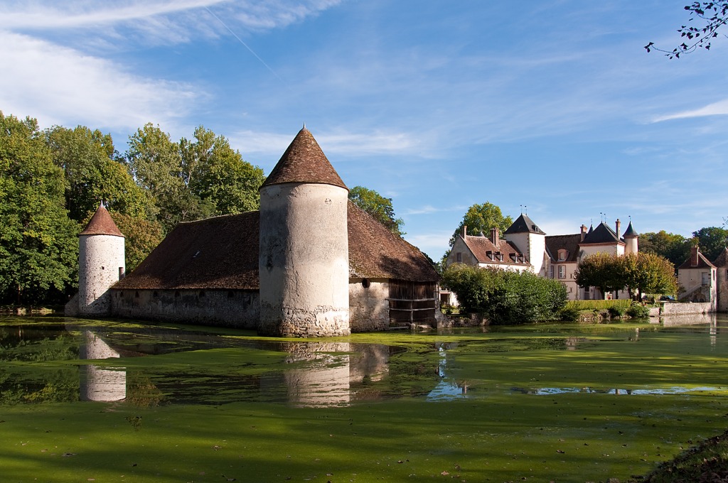 Château de Sigy, France jigsaw puzzle in Castles puzzles on TheJigsawPuzzles.com