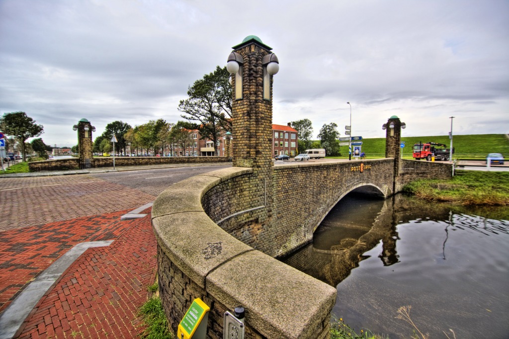 Den Helder, The Netherlands jigsaw puzzle in Bridges puzzles on TheJigsawPuzzles.com