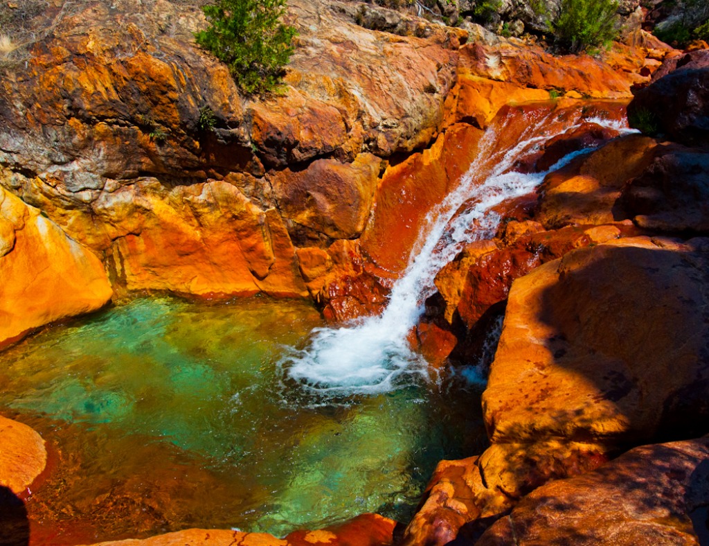 Little Backbone Creek jigsaw puzzle in Waterfalls puzzles on TheJigsawPuzzles.com