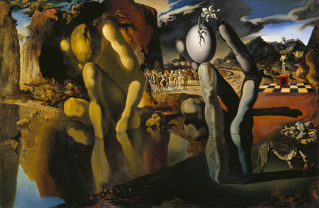 Metamorphosis of Narcissus jigsaw puzzle in Piece of Art puzzles on TheJigsawPuzzles.com
